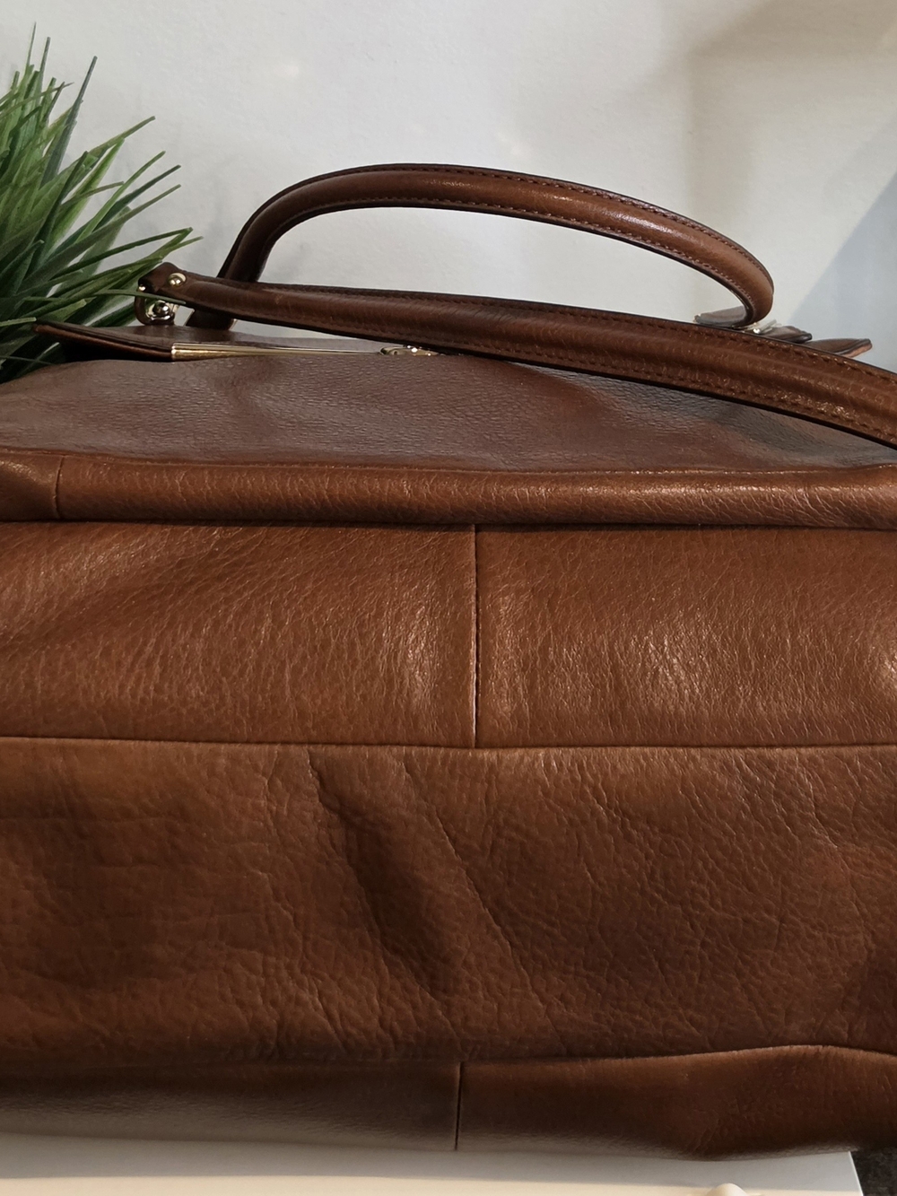 Coach Madison Madeline Leather Satchel With Gold Tone Hardware - Picture 5 of 16